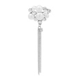 fashion retro diamondstudded pearl flower tassel alloy broochpicture13